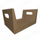 کارتن حمل میوه و تره بار و آبمیوه و شیر پاکتی ، کف بسته بندی یک تکه ، قفل به همراه جعبه چسبانی ،  EVC30042